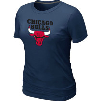 NBA Chicago Bulls Big Tall Primary Logo  Women T-Shirt (3)