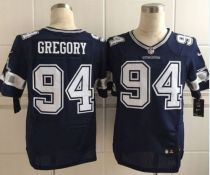 Nike Dallas Cowboys #94 Randy Gregory Navy Blue Team Color Men's Stitched NFL Elite Jersey