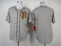 San Francisco Giants Blank Grey Cool Base 2012 Road 2 Stitched MLB Jersey