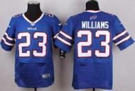 Nike Bills -23 Aaron Williams Royal Blue Team Color Men's Stitched NFL New Elite Jersey