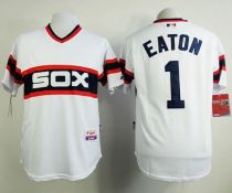 Chicago White Sox -1 Adam Eaton White Alternate Home Cool Base Stitched MLB Jersey