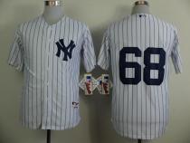 New York Yankees -68 Dellin Betances White Stitched MLB Jersey