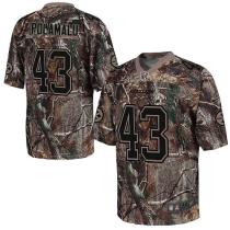 Nike Pittsburgh Steelers #43 Troy Polamalu Camo Men's Stitched NFL Realtree Elite Jersey