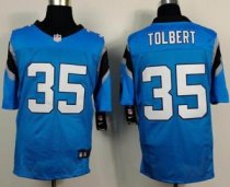 Nike Carolina Panthers -35 Mike Tolbert Blue Alternate NFL Elite Jersey