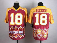 Nike Redskins -18 Josh Doctson Burgundy Red Stitched NFL Elite Noble Fashion Jersey