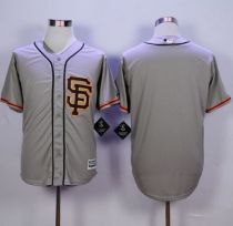 San Francisco Giants Blank Grey Road 2 New Cool Base Stitched MLB Jersey