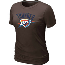 NBA Oklahoma City Thunder Big Tall Primary Logo  Women T-Shirt (2)