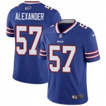 Nike Bills -57 Lorenzo Alexander Royal Blue Team Color Stitched NFL Vapor Untouchable Limited Jersey
