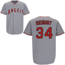 Los Angeles Angels of Anaheim -34 Nick Adenhart Stitched Grey MLB Jersey