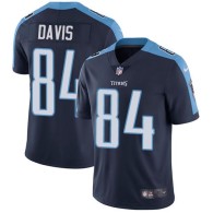 Nike Titans -84 Corey Davis Navy Blue Alternate Stitched NFL Vapor Untouchable Limited Jersey