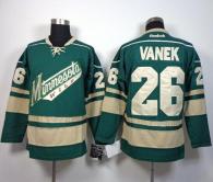 Minnesota Wild -26 Thomas Vanek Green Stitched NHL Jersey