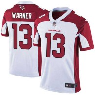 Nike Cardinals -13 Kurt Warner White Stitched NFL Vapor Untouchable Limited Jersey