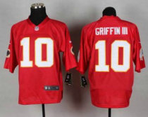 Nike Washington Redskins -10 Robert Griffin III Red NFL Elite QB Practice Jersey