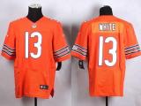 Nike Bears -13 Kevin White Orange Alternate Men's Stitched NFL Elite Jersey
