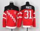 Olympic CA 31 Carey Price Red 100th Anniversary Stitched NHL Jersey