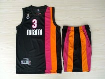 The heat - 3 wade gorgeous color bar (black rainbow) suits