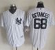 New York Yankees -68 Dellin Betances White Strip New Cool Base Stitched MLB Jersey