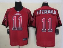 2013 NEW Nike Arizona Cardicals 11 Fitzgerald Drift Fashion Red Elite Jerseys