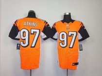 Nike Bengals -97 Geno Atkins Orange Alternate Stitched NFL Elite Jersey