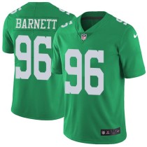 Nike Eagles -96 Derek Barnett Green Stitched NFL Limited Rush Jersey