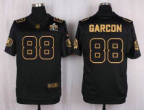 Nike Washington Redskins -88 Pierre Garcon Black Stitched NFL Elite Pro Line Gold Collection Jersey