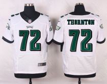 Nike Philadelphia Eagles #72 Cedric Thornton White Men's Stitched NFL New Elite Jersey