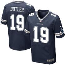 Nike Cowboys -19 Brice Butler Navy Blue Team Color Stitched NFL Elite Jersey