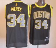 Boston Celtics -34 Paul Pierce Black Electricity Fashion Stitched NBA Jersey