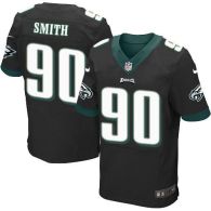 Nike Philadelphia Eagles #90 Marcus Smith Black Alternate Men's Stitched NFL Elite Jersey
