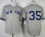 New York Yankees -35 Michael Pineda Grey Stitched MLB Jersey