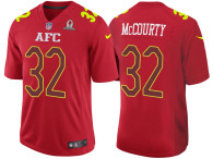 2017 PRO BOWL AFC DEVIN MCCOURTY RED GAME JERSEY