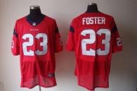 Nike Houston Texans -23 Arian Foster Red Alternate Mens Stitched NFL Elite Jersey