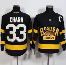Boston Bruins -33 Zdeno Chara Black 2016 Winter Classic Stitched NHL Jersey