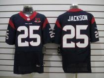 Nike Houston Texans #25 Kareem Jackson Navy Blue Team Color With 10th Patch Men's Stitched NFL Elite