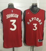 Toronto Raptors -3 James Johnson Red Stitched NBA Jersey