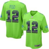 Nike Seahawks -12 Fan Green Alternate Stitched NFL Limited Strobe Jersey
