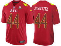 2017 PRO BOWL AFC KYLE JUSZCYZYK RED GAME JERSEY