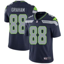 Nike Seahawks -88 Jimmy Graham Steel Blue Team Color Stitched NFL Vapor Untouchable Limited Jersey