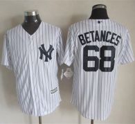 New York Yankees -68 Dellin Betances New White Strip Cool Base Stitched MLB Jersey