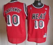 Miami Heat -10 Tim Hardaway Red Throwback Stitched NBA Jersey