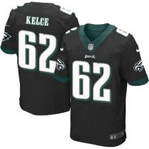 Nike Philadelphia Eagles #62 Jason Kelce Black Alternate Men's Stitched NFL New Elite Jersey