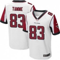 Nike Atlanta Falcons 83 Jacob Tamme White Stitched NFL Elite Jersey