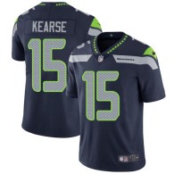 Nike Seahawks -15 Jermaine Kearse Steel Blue Team Color Stitched NFL Vapor Untouchable Limited Jerse
