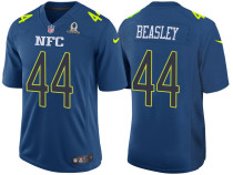 2017 PRO BOWL NFC VIC BEASLEY BLUE GAME JERSEY