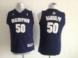 Memphis Grizzlies #50 Zach Randolph Dark Blue Stitched Youth NBA Jersey