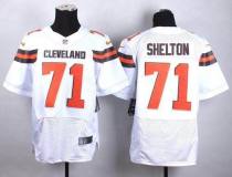 Nike Cleveland Browns -71 Danny Shelton White Stitched NFL New Elite Jersey