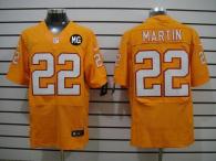 NikeTampa Bay Buccaneers #22 Doug Martin Orange Alternate With MG Patch Men‘s Stitched NFL Elite Jer