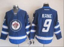 Winnipeg Jets -9 Evander Kane Dark Blue 2011 Style Stitched NHL Jersey