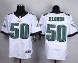 Nike Philadelphia Eagles #50 Kiko Alonso White Men's Stitched NFL New Elite Jersey
