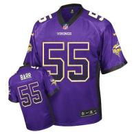 Nike Minnesota Vikings #55 Anthony Barr Purple Team Color Men's Stitched NFL Elite Drift Fashion Jer